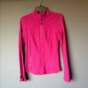 lululemon Define Nulu jacket Women's Dark Pink/Raspberry Full-Zip Jacket